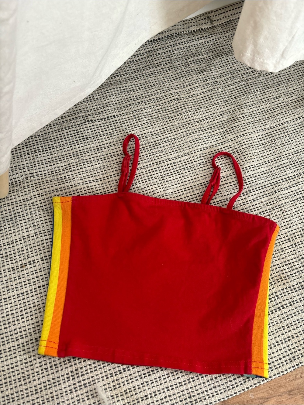Xs cropped tank top